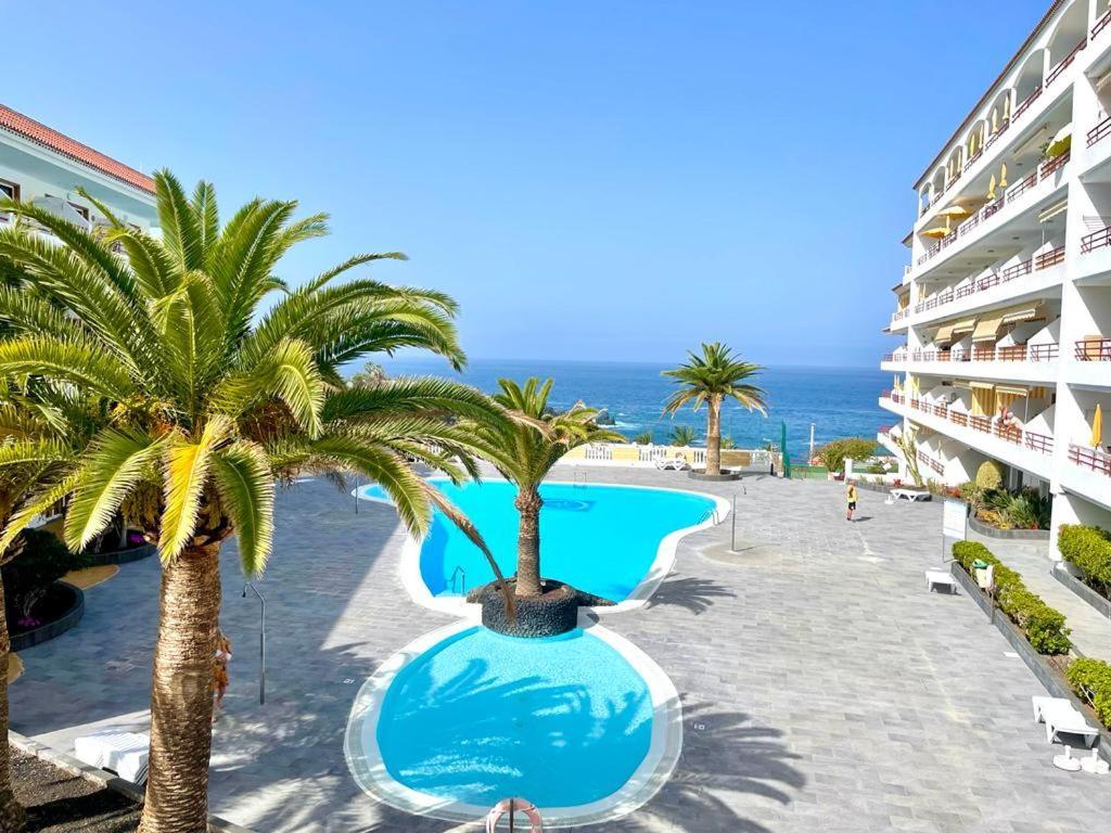 Tagara - 2 Pools, Ocean View, Puerto De Santiago Apartment Puerto de Santiago  Bagian luar foto